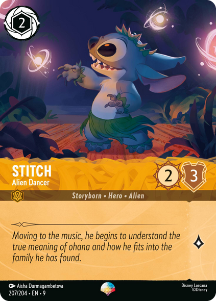 9FAB-207, EPIC, Stitch - Alien Dancer