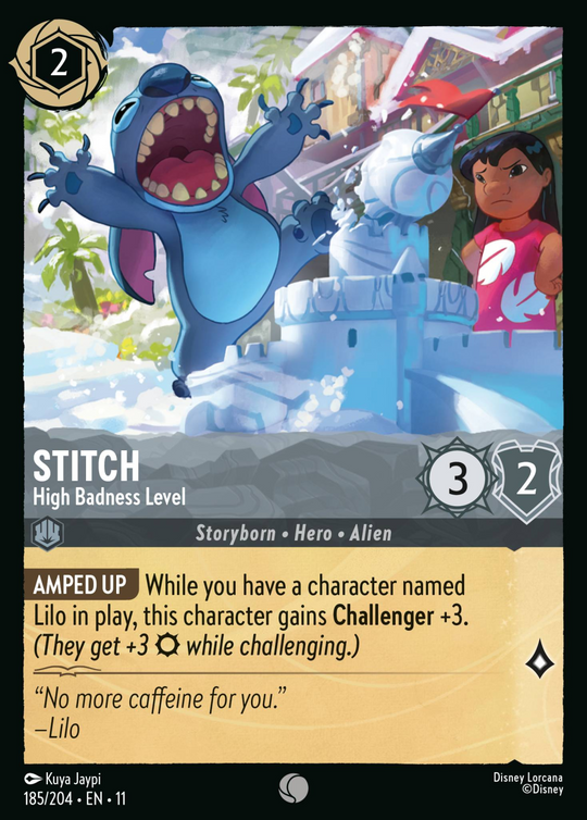 11WSP-185, C, Stitch - High Badness Level