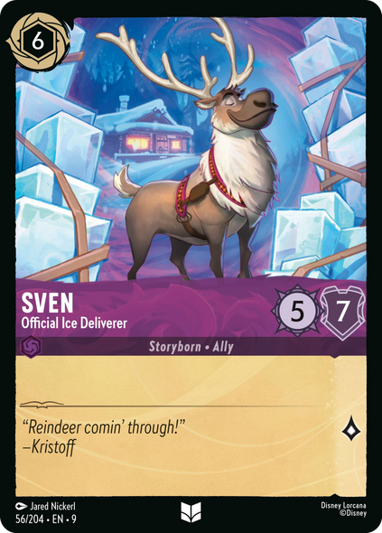 9FAB-056, UC, Sven - Official Ice Deliverer (Foil)