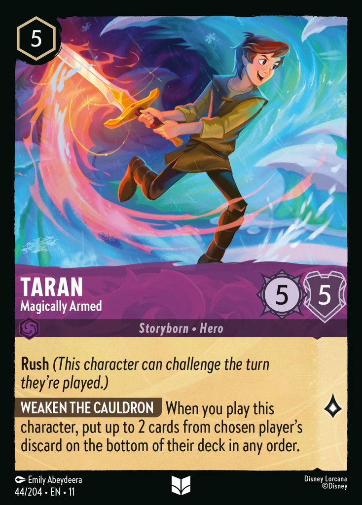 11WSP-044, UC, Taran - Magically Armed
