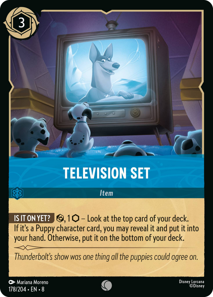 8ROF-178, C, Television Set (Foil)