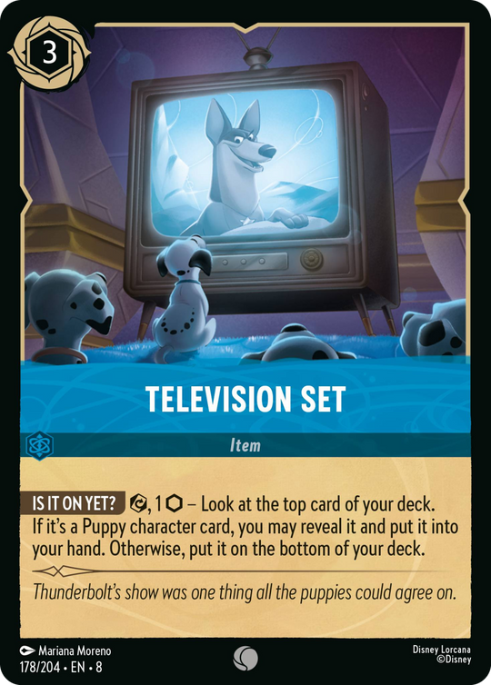 8ROF-178, C, Television Set (Foil)