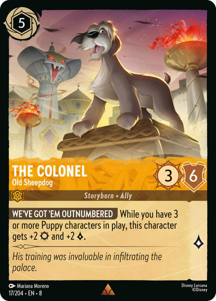 8ROF-017, R, The Colonel - Old Sheepdog