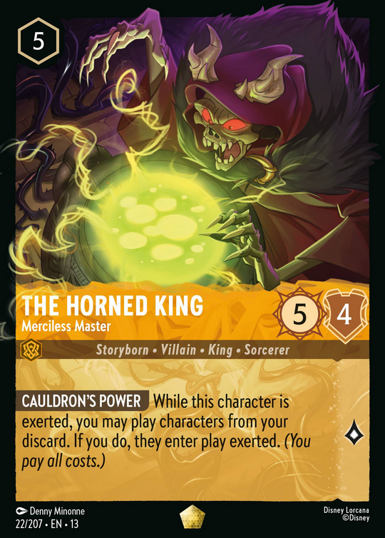 13ATK-022, L, The Horned King – Merciless Master
