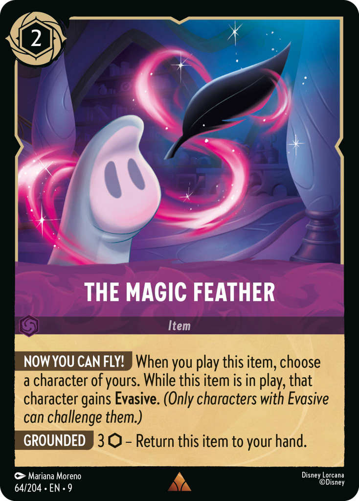 9FAB-064, R, The Magic Feather