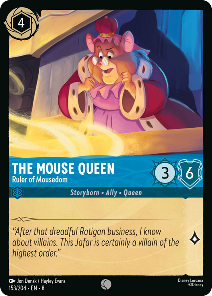 8ROF-153, C, The Mouse Queen - Ruler of Mousedom (Foil)