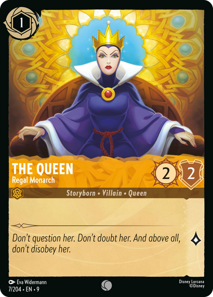 9FAB-007, C, The Queen - Regal Monarch