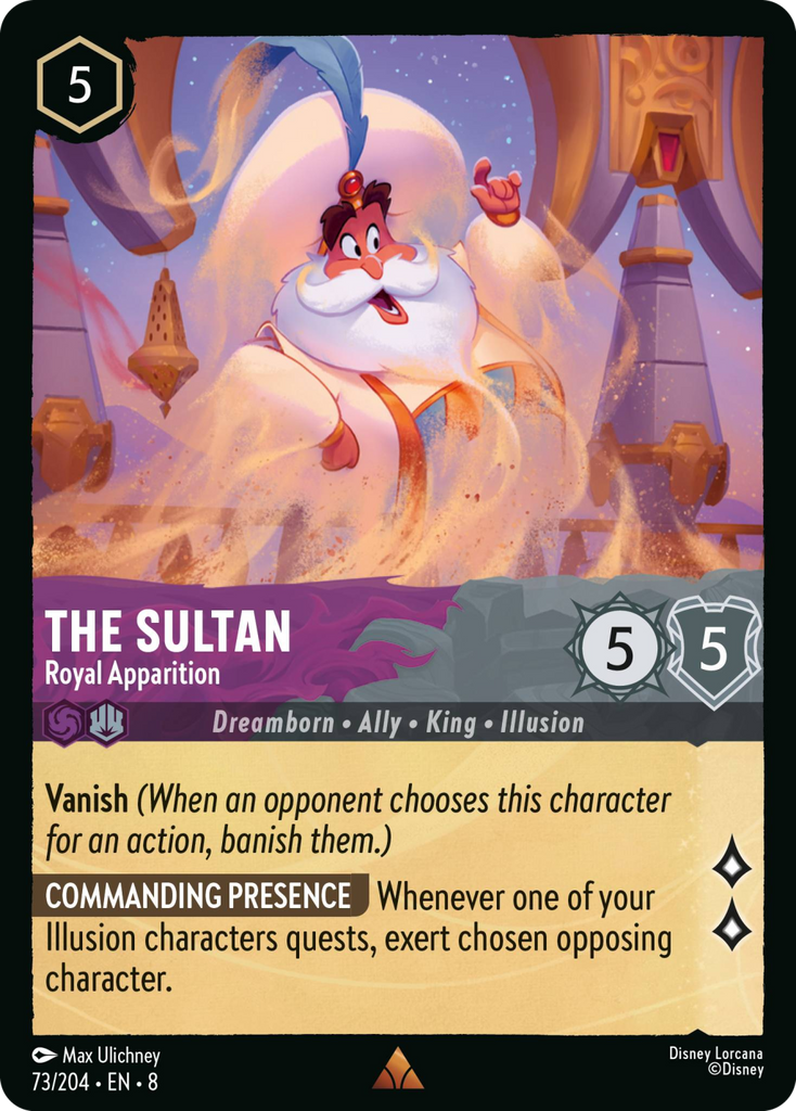 8ROF-073, R, The Sultan - Royal Apparition