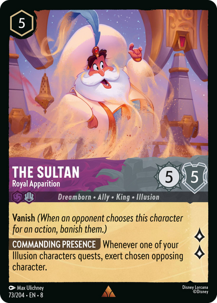 8ROF-073, R, The Sultan - Royal Apparition