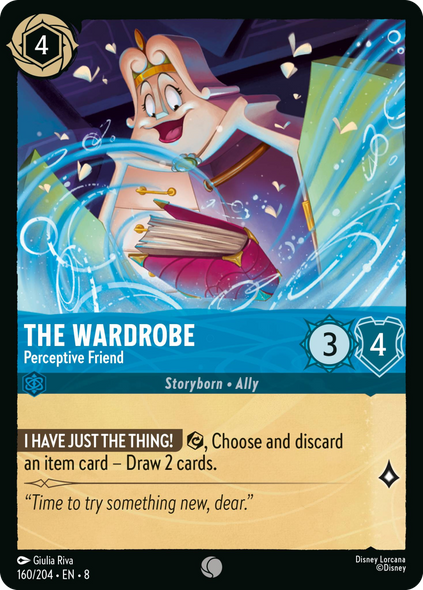 8ROF-160, C, The Wardrobe - Perceptive Friend (Foil)