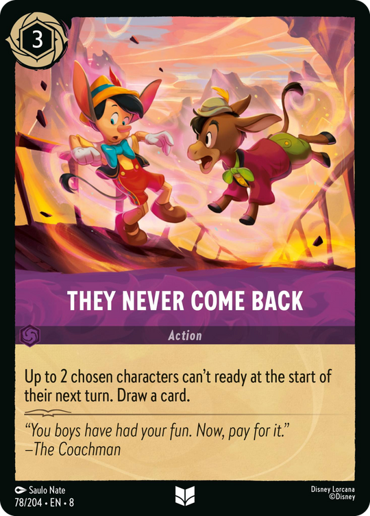 8ROF-078, UC, They Never Come Back (Foil)