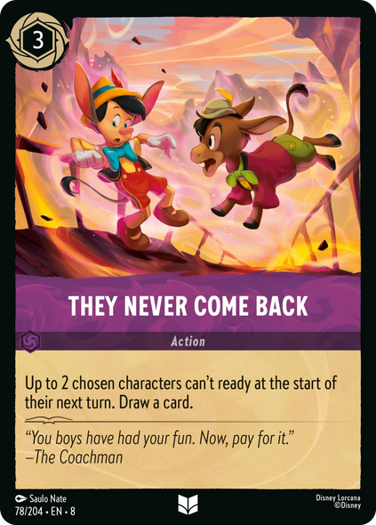 8ROF-078, UC, They Never Come Back (Foil)