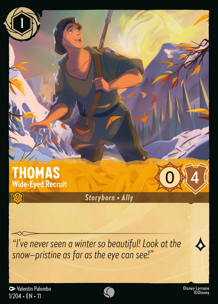 11WSP-001, C, Thomas - Wide-Eyed Recruit