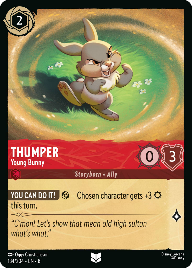 8ROF-134, UC, Thumper - Young Bunny (Foil)