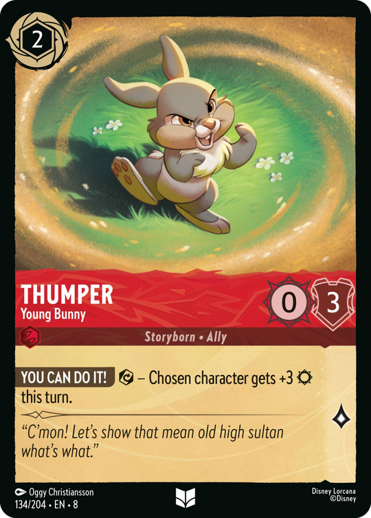 8ROF-134, UC, Thumper - Young Bunny (Foil)
