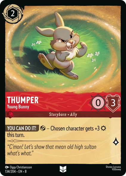 8ROF-134, UC, Thumper - Young Bunny (Foil)