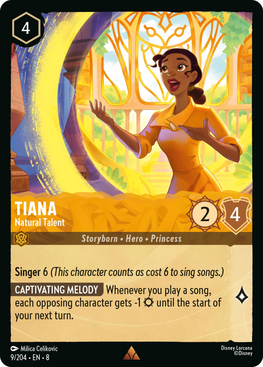 8ROF-009, R, Tiana - Natural Talent