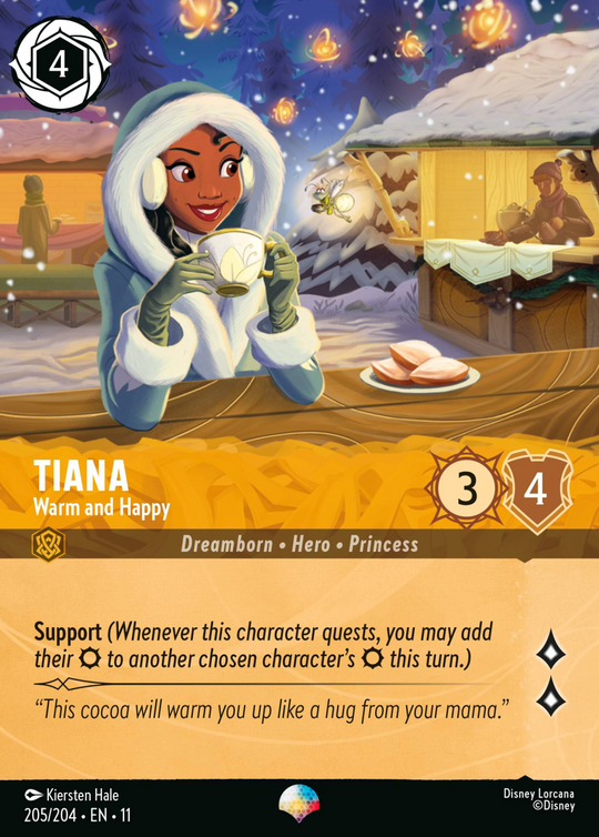 11WSP-205, EPIC, Tiana - Warm and Happy