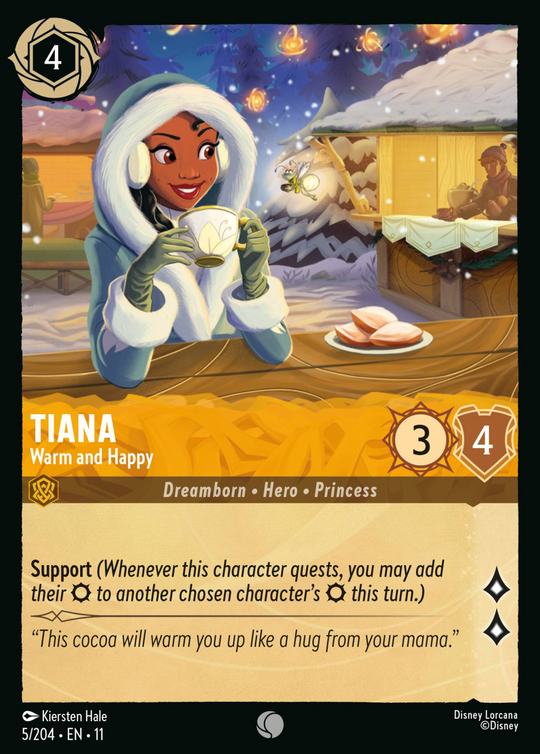 11WSP-005, C, Tiana - Warm and Happy