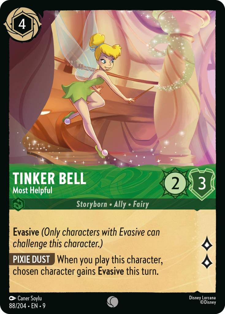 9FAB-088, C, Tinker Bell - Most Helpful (Foil)