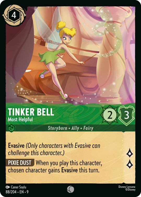 9FAB-088, C, Tinker Bell - Most Helpful (Foil)