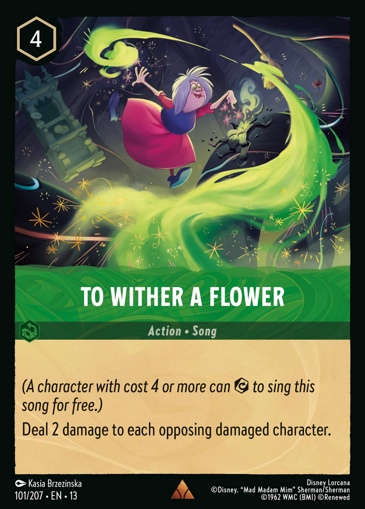 13ATK-101, R, To Wither a Flower