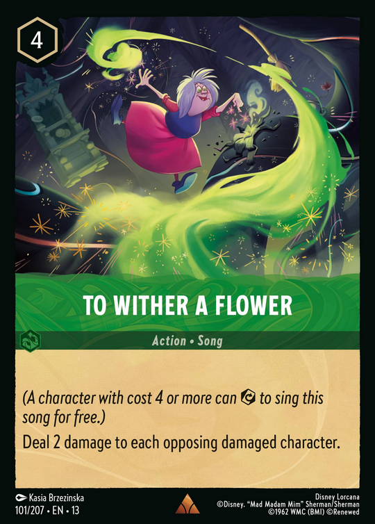 13ATK-101, R, To Wither a Flower