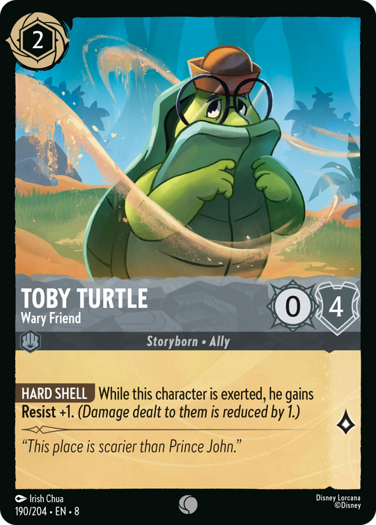 8ROF-190, C, Toby Turtle - Wary Friend