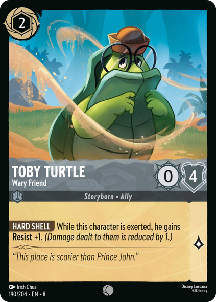 8ROF-190, C, Toby Turtle - Wary Friend