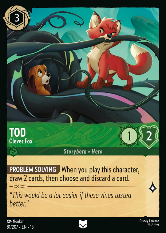 13ATK-081, UC, Tod - Clever Fox (Foil)