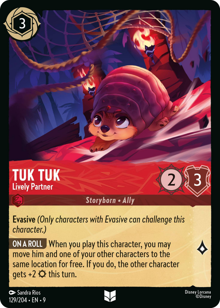 9FAB-129, UC, Tuk Tuk - Lively Partner (Foil)