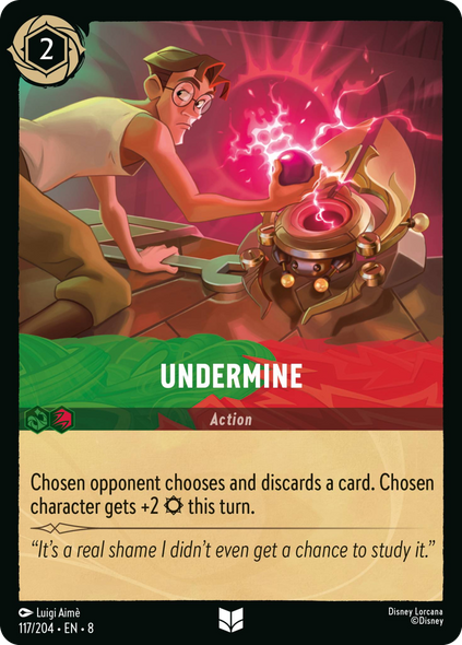 8ROF-117, UC, Undermine (Foil)