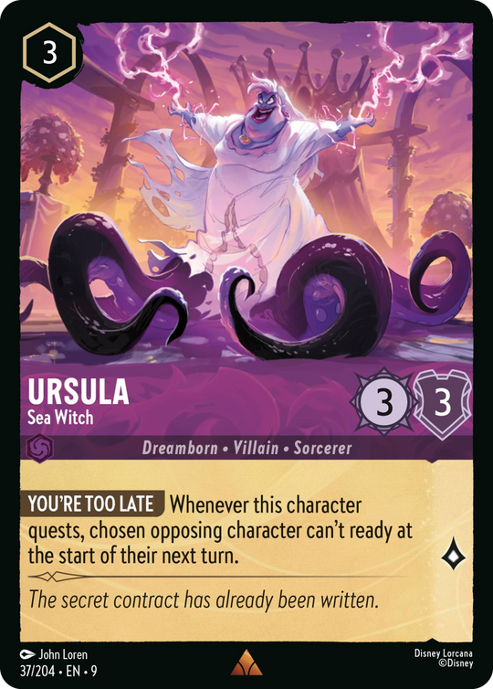 9FAB-037, R, Ursula - Sea Witch