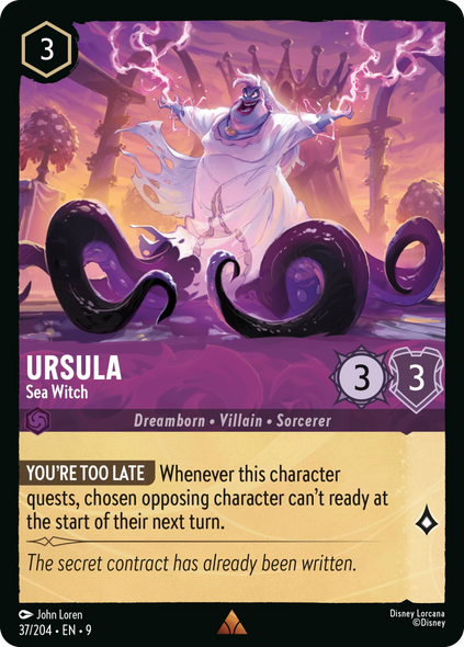 9FAB-037, R, Ursula - Sea Witch