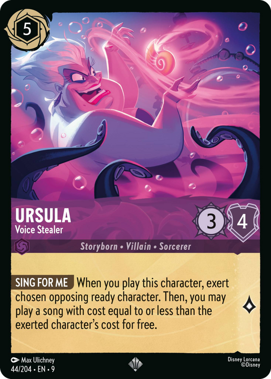 9FAB-044, SR, Ursula - Voice Stealer (Foil)