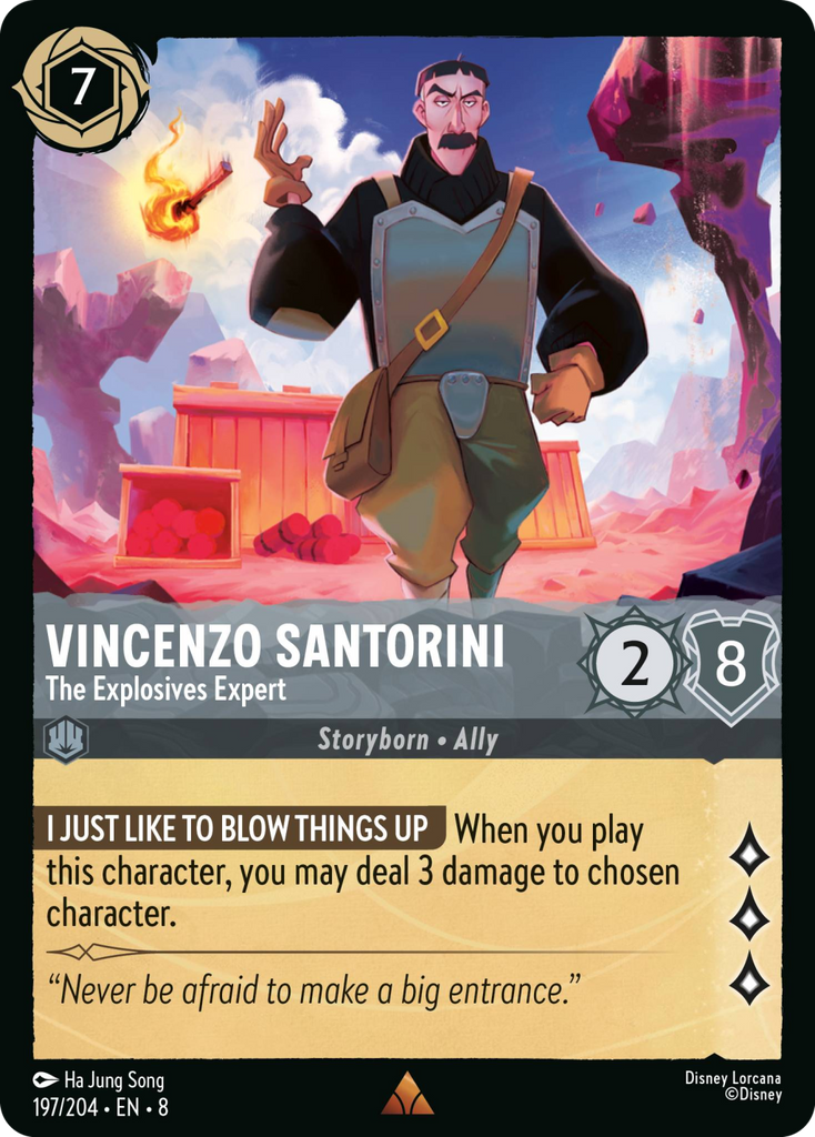 8ROF-197, R, Vincenzo Santorini - The Explosives Expert