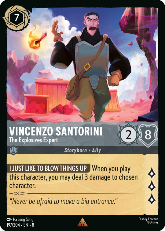 8ROF-197, R, Vincenzo Santorini - The Explosives Expert