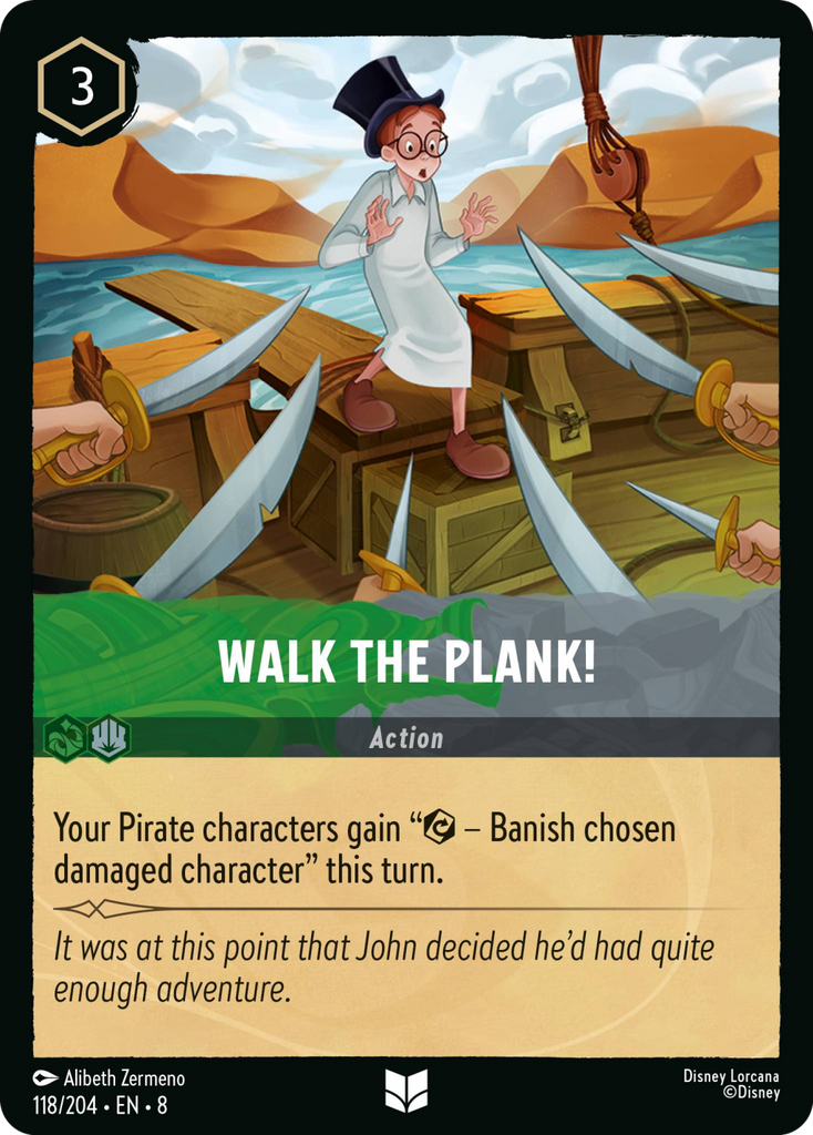 8ROF-118, UC, Walk the Plank! (Foil)