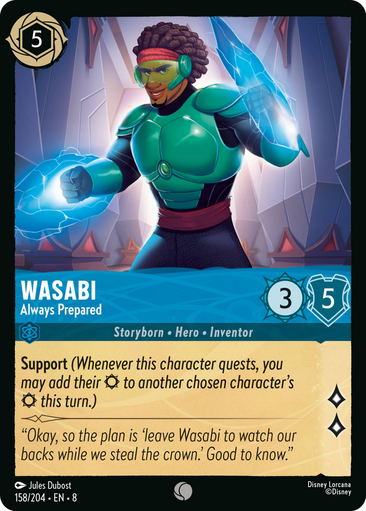 8ROF-158, C, Wasabi - Always Prepared (Foil)