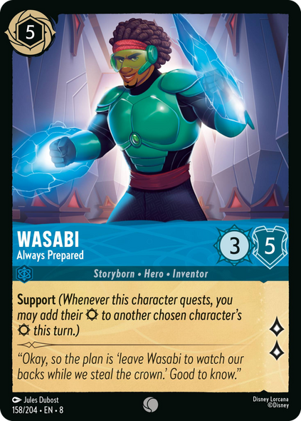 8ROF-158, C, Wasabi - Always Prepared