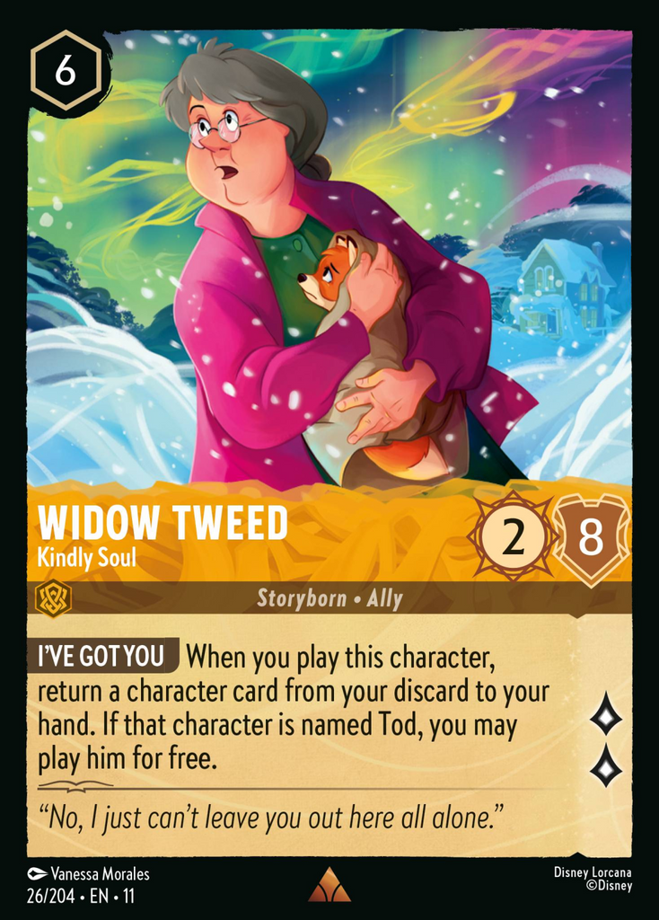 11WSP-026, R, Widow Tweed - Kindly Soul (Foil)