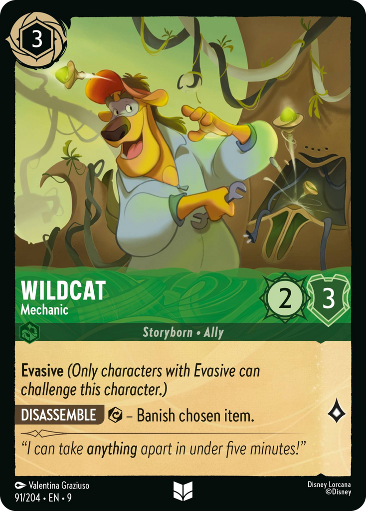 9FAB-091, UC, Wildcat - Mechanic