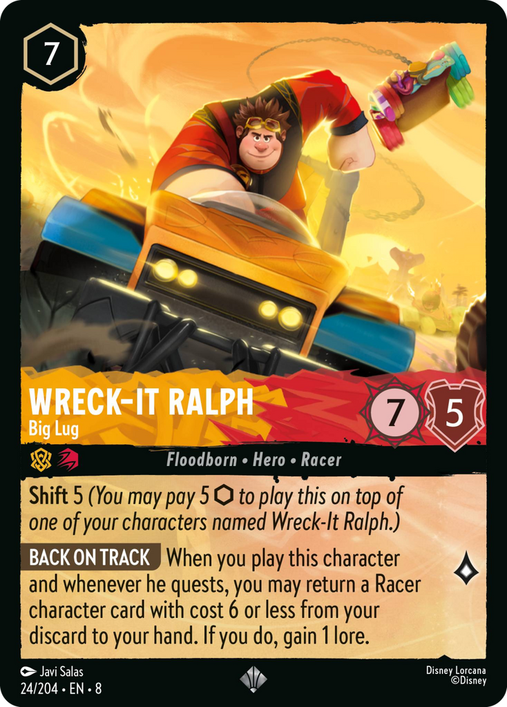 8ROF-024, SR, Wreck‐It Ralph - Big Lug