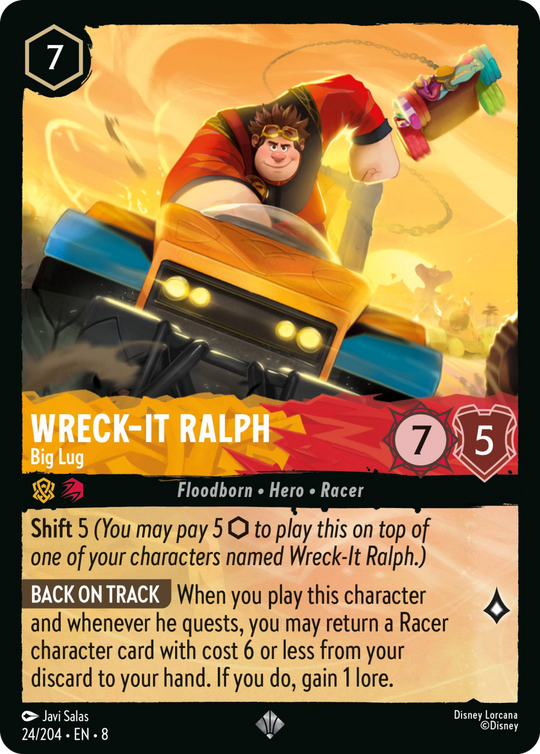 8ROF-024, SR, Wreck‐It Ralph - Big Lug (Foil)