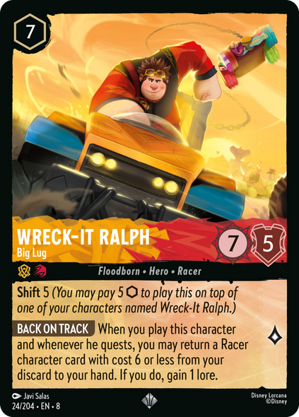 8ROF-024, SR, Wreck‐It Ralph - Big Lug (Foil)