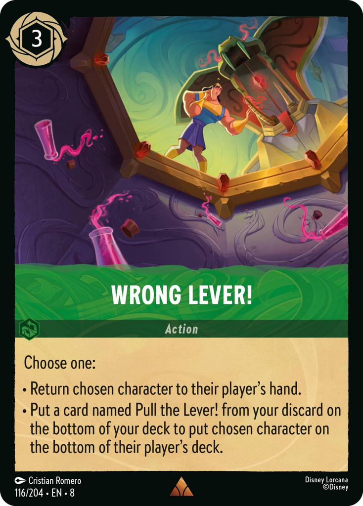 8ROF-116, R, Wrong Lever! (Foil)