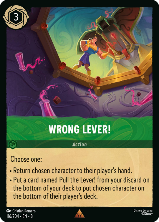8ROF-116, R, Wrong Lever! (Foil)