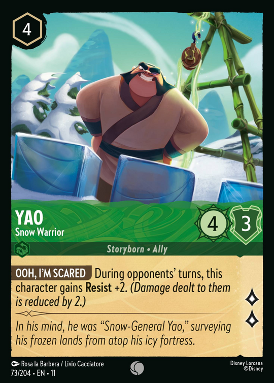 11WSP-073, C, Yao - Snow Warrior