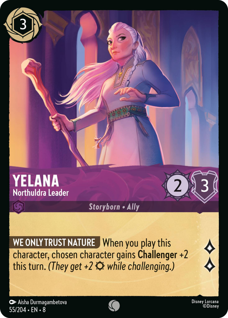 8ROF-055, C, Yelana - Northuldra Leader (Foil)