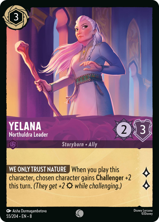 8ROF-055, C, Yelana - Northuldra Leader (Foil)